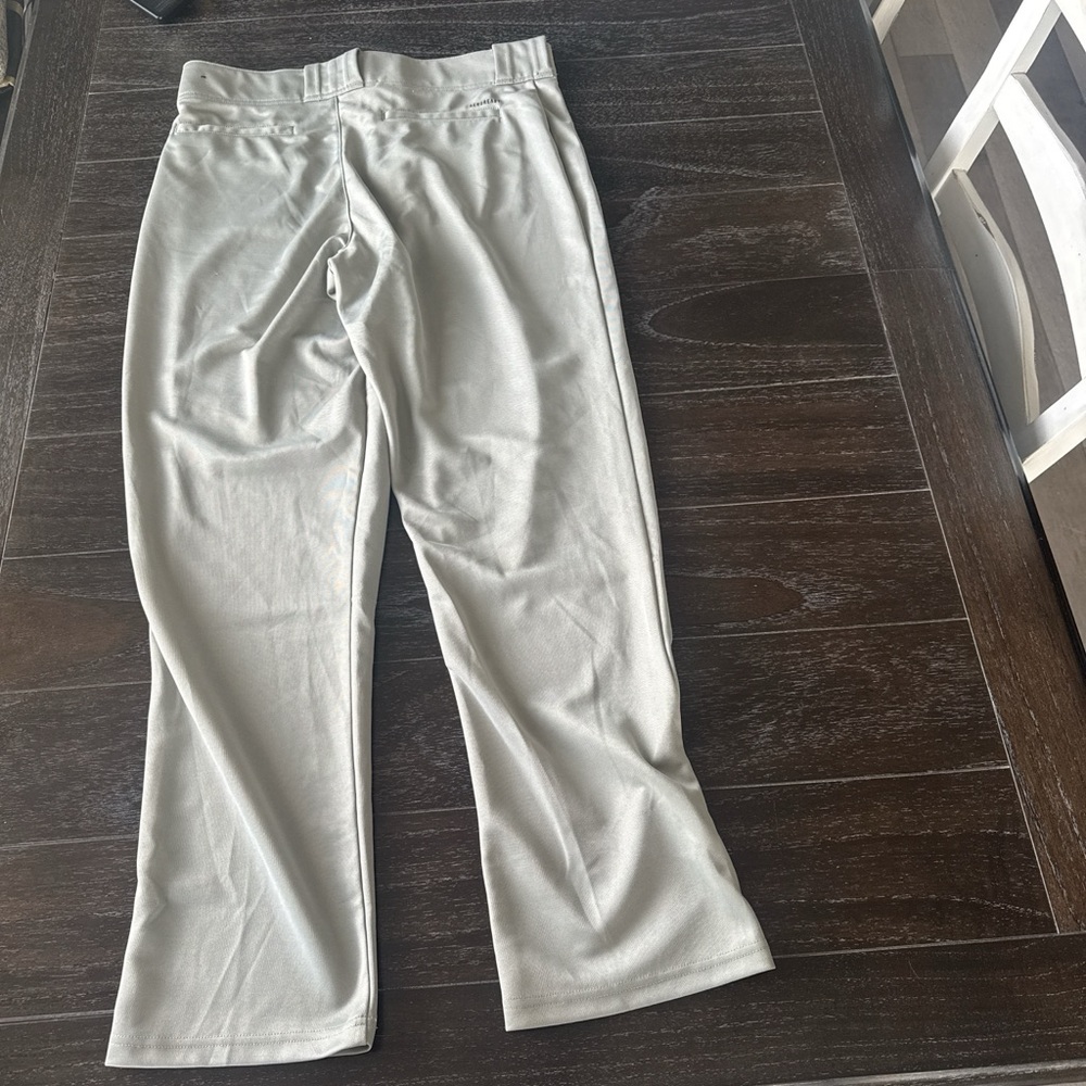 Adidas Baseball Light Gray Performance Pants - image 4